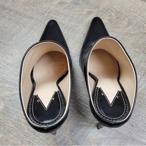 Altuzarra solid black leather Davidson heeled mules - Picture 6 of 12